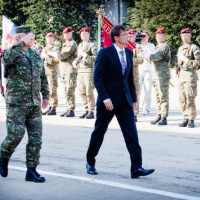 01 Vojaci z 5. pluku špeciálneho určenia sa rozlúčili pred prvým nasadením v Afganistane