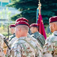 05 Vojaci z 5. pluku špeciálneho určenia sa rozlúčili pred prvým nasadením v Afganistane