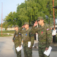 Slávnostný nástup ku Dňu Ozbrojených síl Slovenskej republiky