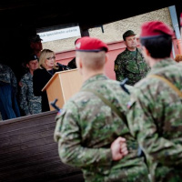 05 Radičová privítala vojakov z operácií ISAF SOF a ALTHEA