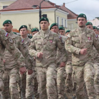 Slávnostné privítanie jednotiek ISAF v Michalovciach