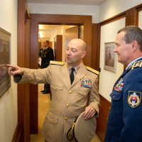 Náčelník Generálneho štábu OS SR na rokovaní v Bruseli