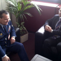 Generálmajor Vojtek na zasadnutí Vojenského výboru EÚ