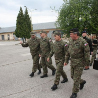 Návšteva NGŠ OS SR v 22. mechanizovanom prápore