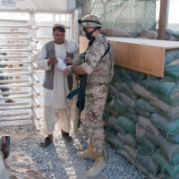 Pracovná návšteva z veliteľstva ISAF