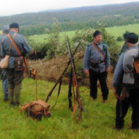 Rekonštrukcia bojov v Nižnej Polianke