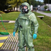 Návšteva Náčelníka Generálneho štábu OS SR počas výcviku chemikov s reálnymi TCHL