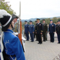 Oslavy Dňa ozbrojených síl Slovenskej republiky v Brezovej pod Bradlom
