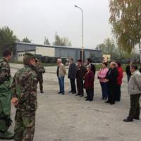 Príslušníci CO Maďarskej republiky navštívili prápor rchbo Rožňava