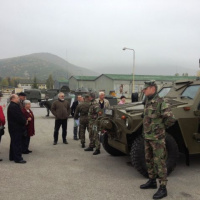 Príslušníci CO Maďarskej republiky navštívili prápor rchbo Rožňava