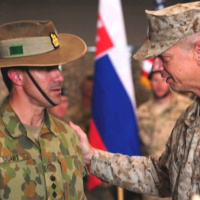 Slávnostné odovzdanie velenia v Uruzgane