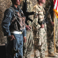 Slávnostné odovzdanie velenia v Uruzgane