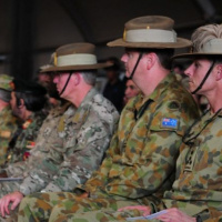 Slávnostné odovzdanie velenia v Uruzgane