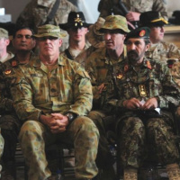 Slávnostné odovzdanie velenia v Uruzgane