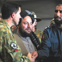 Slávnostné odovzdanie velenia v Uruzgane