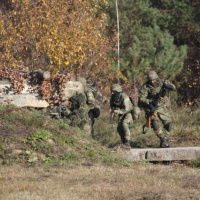 Bojové streľby družstiev 22. mechanizovaného práporu