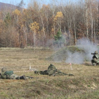 Bojové streľby družstiev 22. mechanizovaného práporu