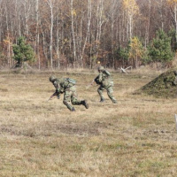 Bojové streľby družstiev 22. mechanizovaného práporu