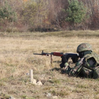 Bojové streľby družstiev 22. mechanizovaného práporu