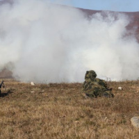 Bojové streľby družstiev 22. mechanizovaného práporu