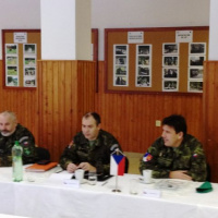Pracovná návšteva príslušníkov Armády ČR v rožňavskom prápore rchbo
