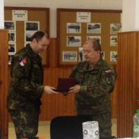 Pracovná návšteva príslušníkov Armády ČR v rožňavskom prápore rchbo