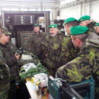 Pracovná návšteva príslušníkov Armády ČR v rožňavskom prápore rchbo