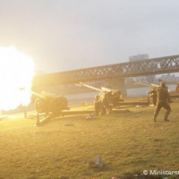 Slávnostné novoročné salvy