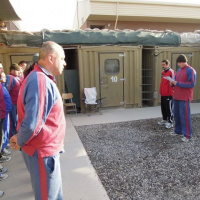 Inšpekcia z velenia CTU v CCS MAT a Nový rok v Kandaháre a Tarin Kowte