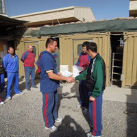 Inšpekcia z velenia CTU v CCS MAT a Nový rok v Kandaháre a Tarin Kowte