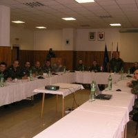 Delegácia Centra výnimočnosti JCBRND v rožňavskom prápore rchbo