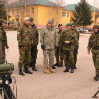 Delegácia Centra výnimočnosti JCBRND v rožňavskom prápore rchbo