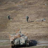 Bojové streľby čiat 22. mechanizovaného práporu