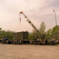 Vagónovanie techniky pred komplexným poľným výcvikom