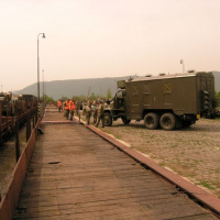 Vagónovanie techniky pred komplexným poľným výcvikom