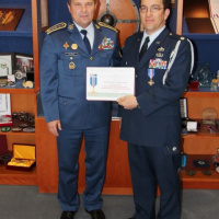 Stretnutie generálporučíka Vojteka s vojenským leteckým pridelencom USA