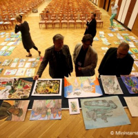 Vojakov maľovalo rekordne veľa detí 