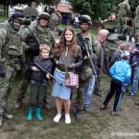 Deň detí s ozbrojenými silami v Giraltovciach