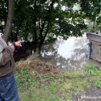 Minister obrany a náčelník GŠ navštívili zaplavený Devín