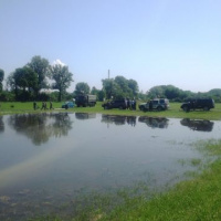 Príslušníci OS SR pomáhajú v Komárne