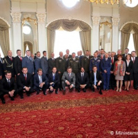 Poďakovanie vojakom, ktorí pomáhali pri povodniach