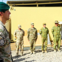 Vlajka Slovenskej republiky doviala nad afganským Uruzganom