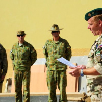 Vlajka Slovenskej republiky doviala nad afganským Uruzganom