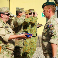 Vlajka Slovenskej republiky doviala nad afganským Uruzganom