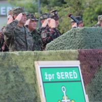 Vyvrcholenie cvičenia Blonde Avalanche 2013