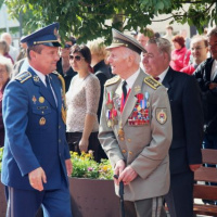 Oslavy Dňa ozbrojených síl SR v Brezovej pod Bradlom