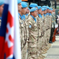 Minister Glváč ocenil vojakov po návrate z misie na Cypre