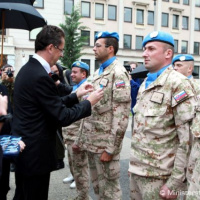 Minister Glváč ocenil vojakov po návrate z misie na Cypre