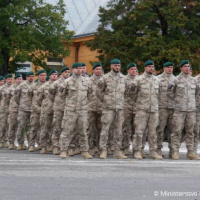 Minister obrany M.Glváč ocenil v Trebišove vojakov po návrate z operácie ISAF v Afganistane