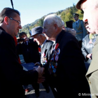 Minister Glváč si pripomenul výročie Karpatsko-duklianskej operácie